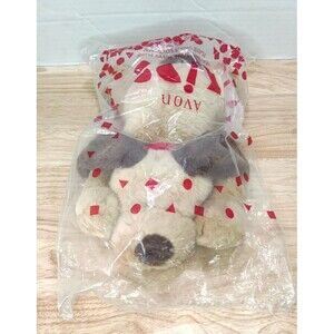 Vintage 1997 Avon Sing Along Jesus Loves Me Puppy Plush 12" New Heavenly Love
